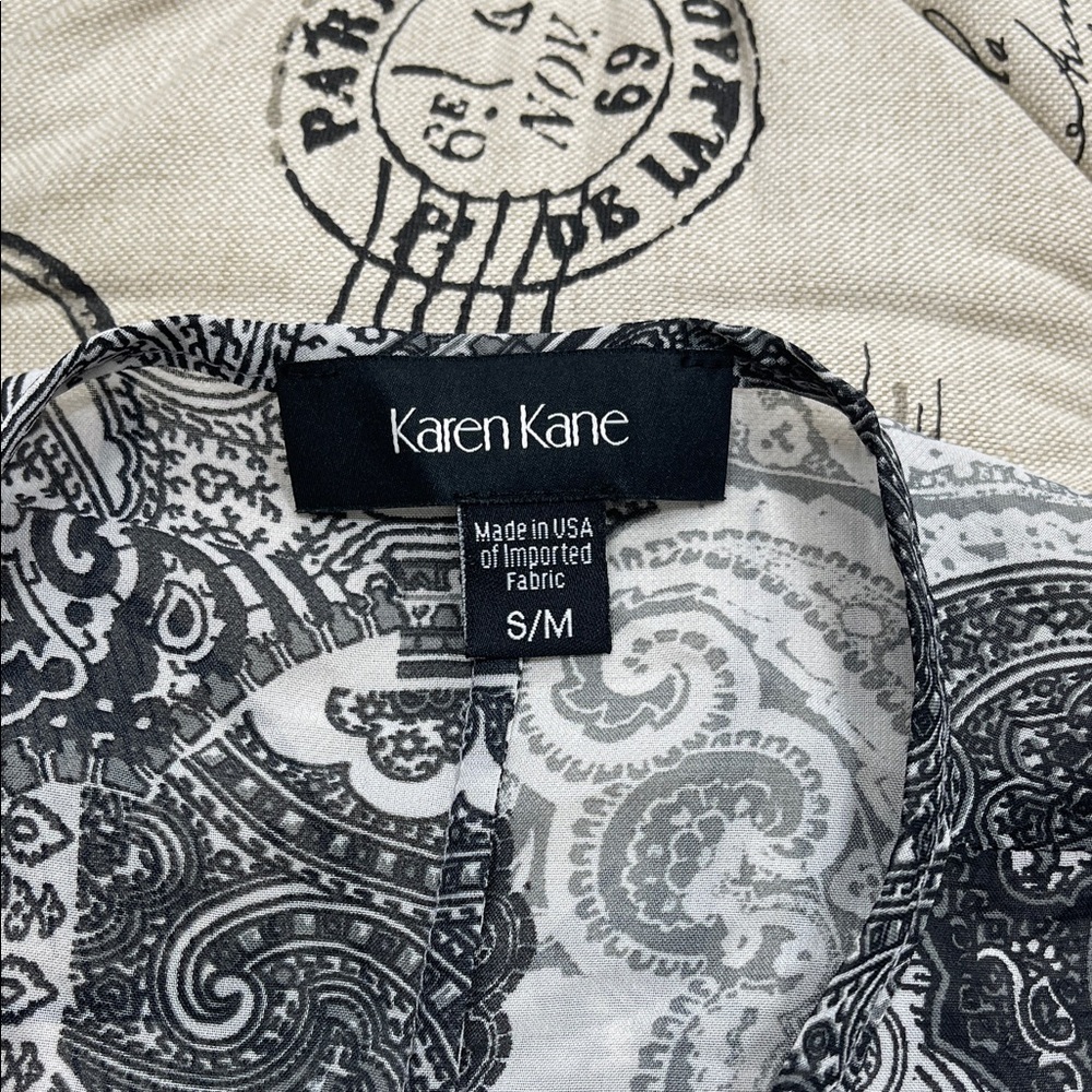🎁 Karen Kane Drape-Front Kimono - Picture 4 of 13